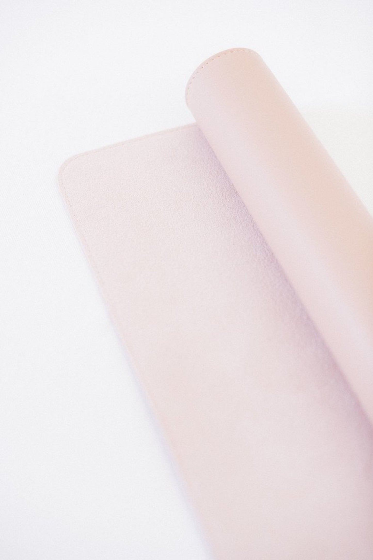 Surface flatlay suédine similicuir - Rose