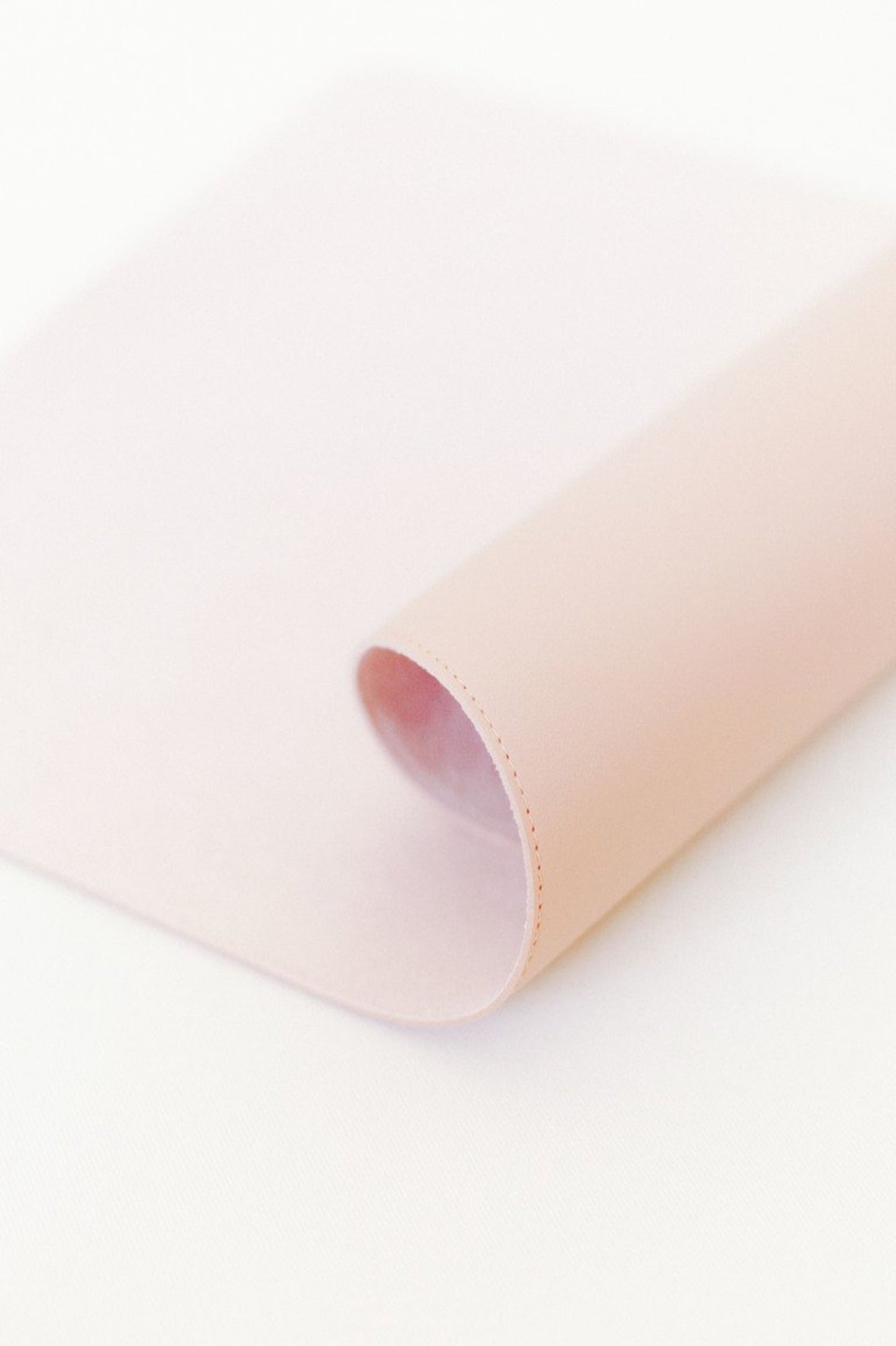 Surface flatlay suédine similicuir - Rose